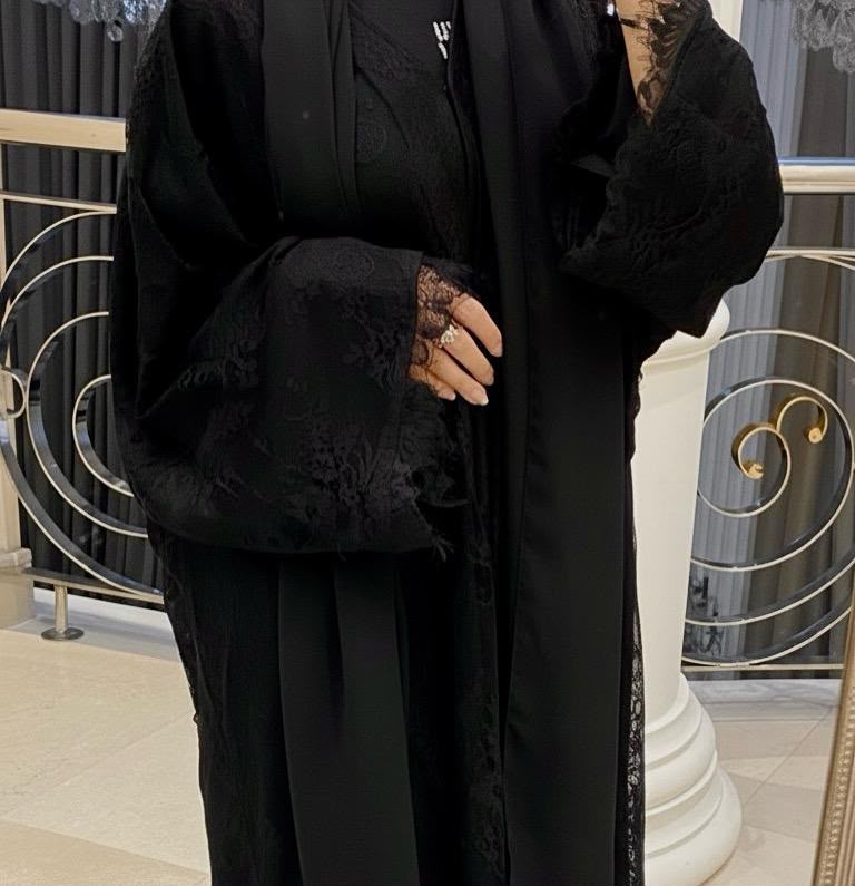 Lacey Abaya — Delicate Details, Timeless Grace