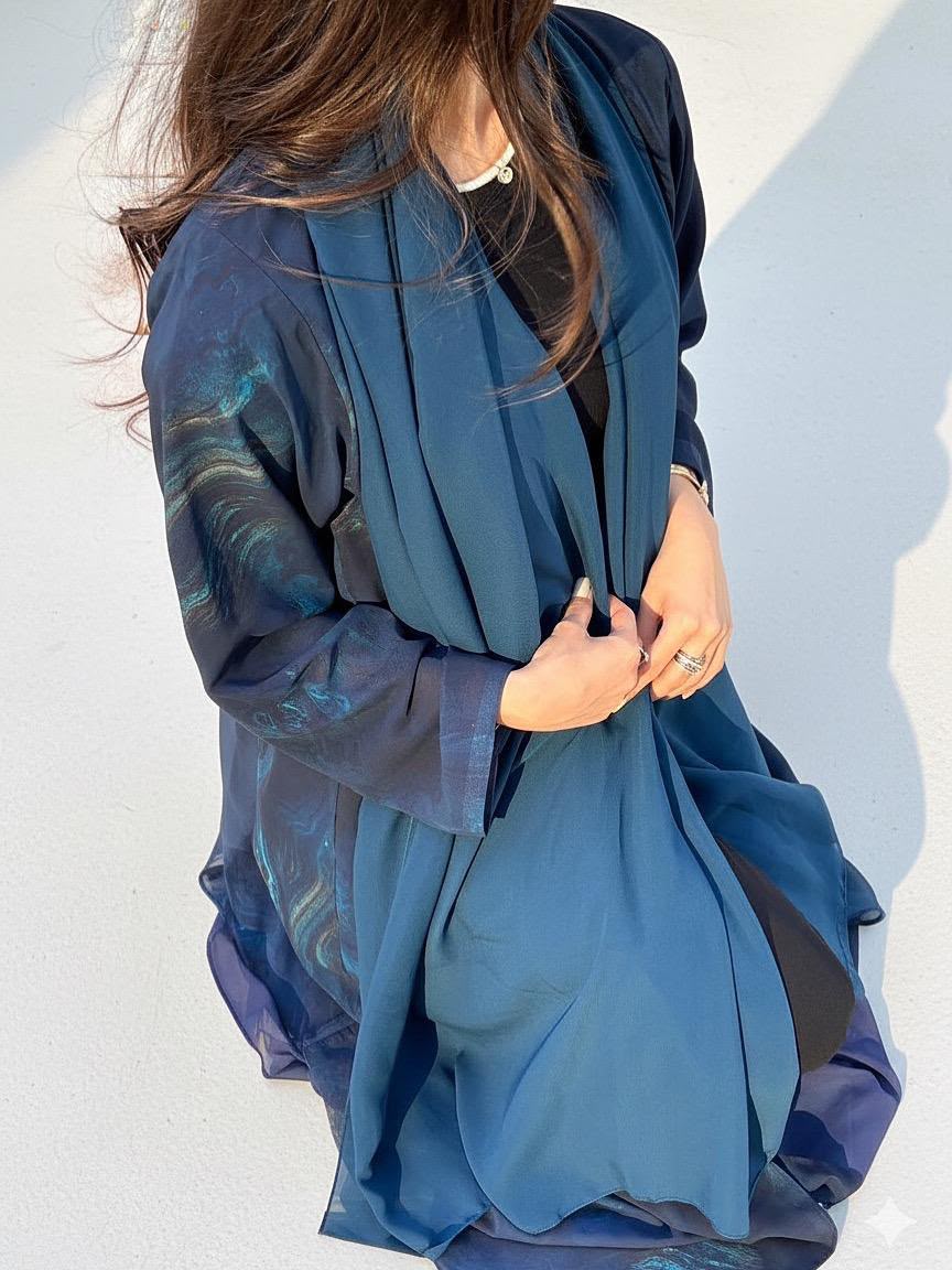 Wave Abaya — Limited Edition