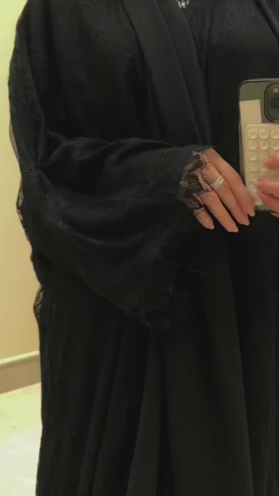 Lacey Abaya — Delicate Details, Timeless Grace